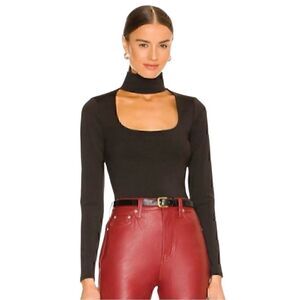 NWT n:PHILANTHROPY Catello Top in Black Size XS